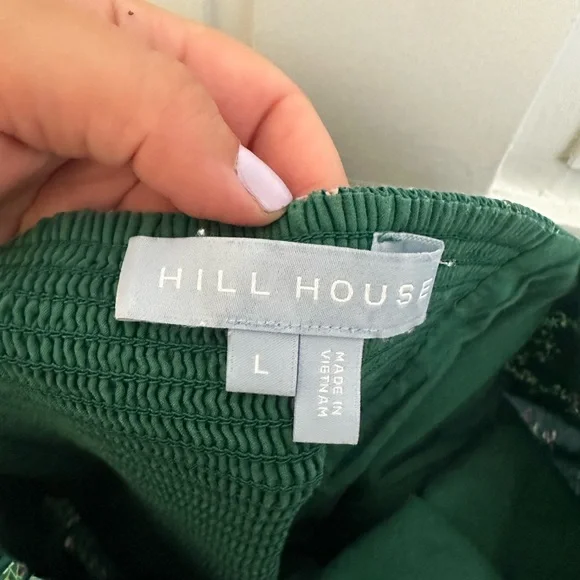 Hill House Ophelia in Emerald Trellis - Picture 6 of 6